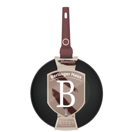 Tigaie Wok 28 cm, 3.2 Litri, Berlinger Haus, Leonardo Collection, BH/8033